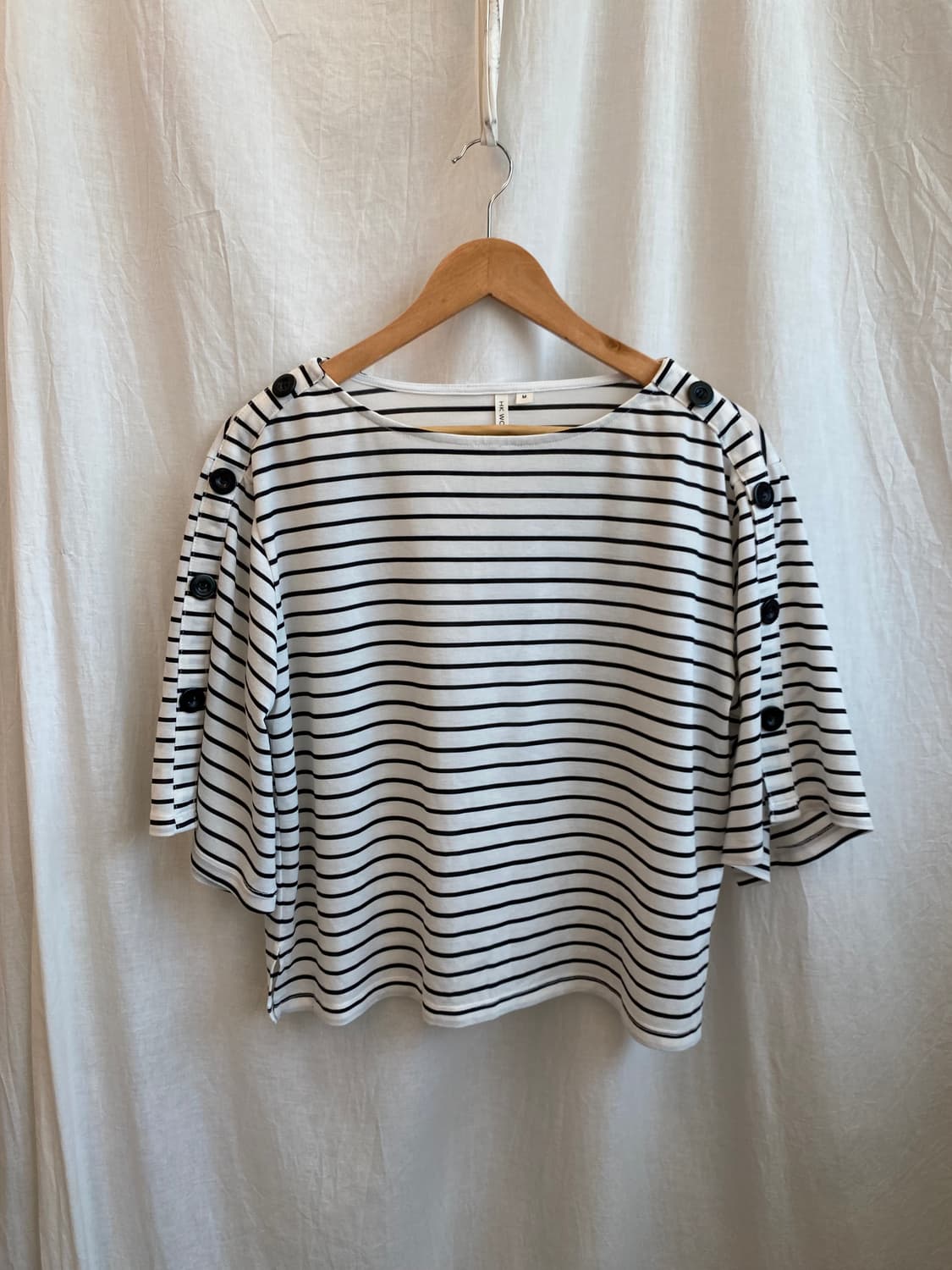 HK WORKSLONDON 스트라이프 반팔티셔츠(M-L) 상품이미지3