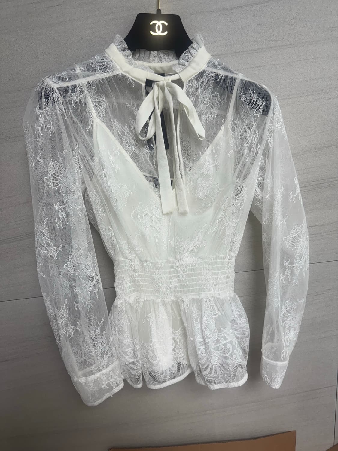 마쥬 레이스 블라우스 + 나시세트 (55~66) 예뻐요 상품이미지3