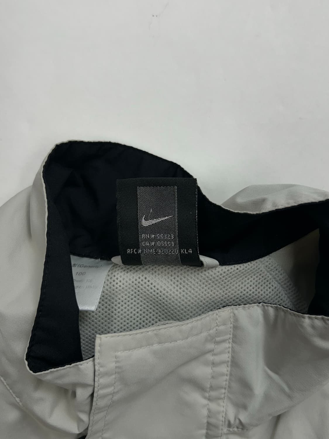 나이키 00s 라이트그레이 바람막이 L 상품이미지6