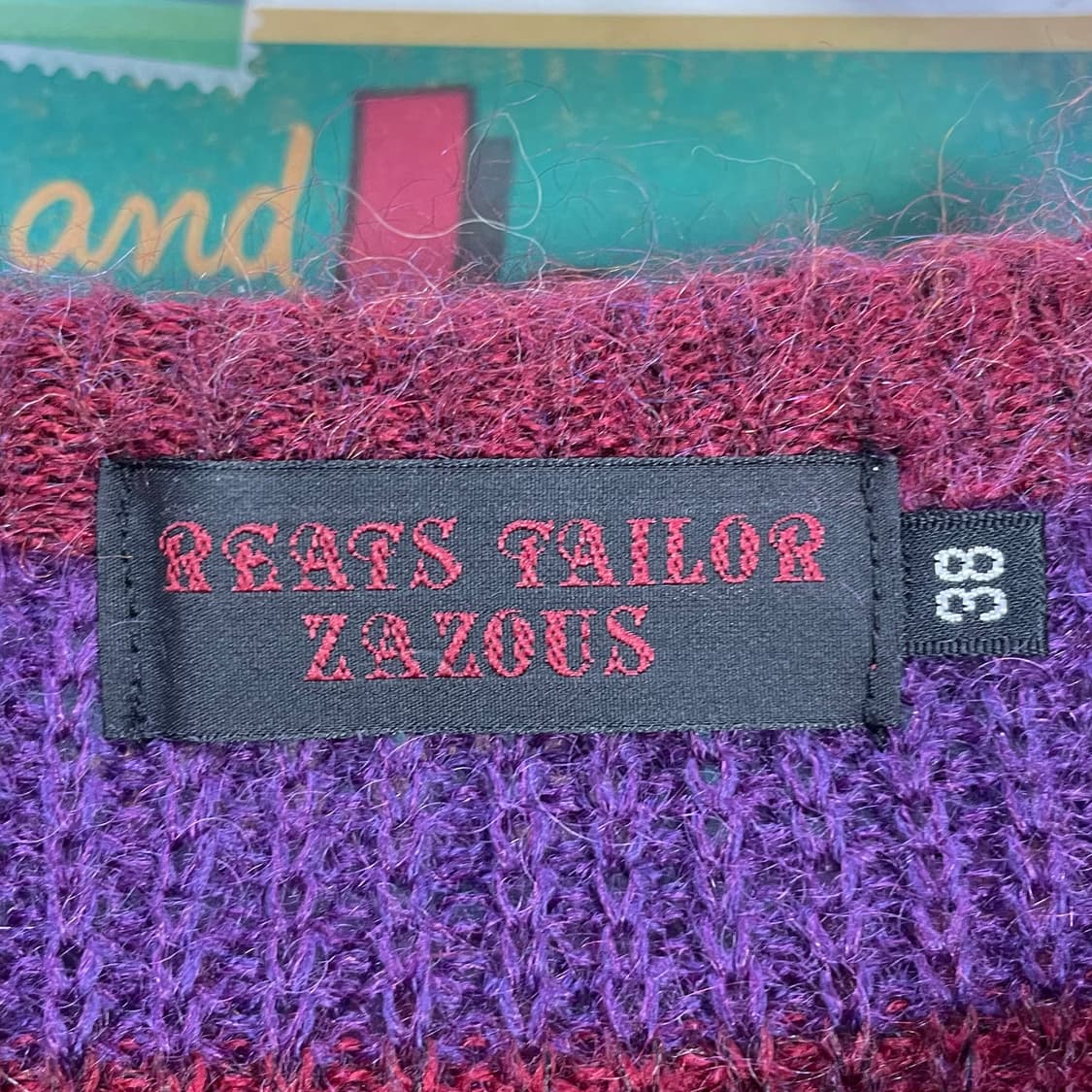 [L]REATS TAILOR ZAZOUS 앙고라 니트 상품이미지3
