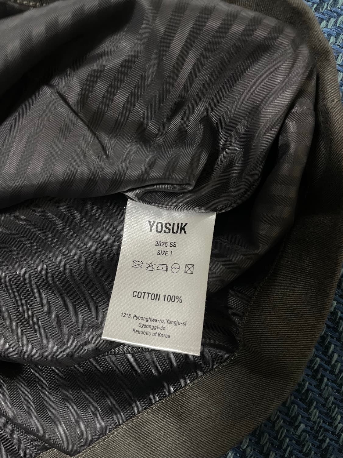 요석 S 자켓 그레이 1사이즈 상품이미지3