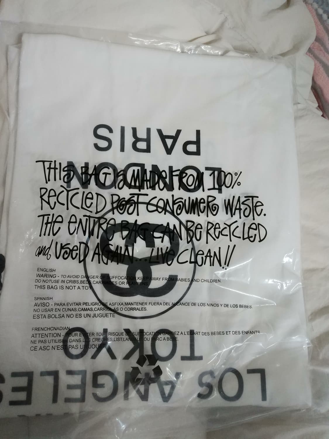 M))stussy world tour 롱슬리브 상품이미지3