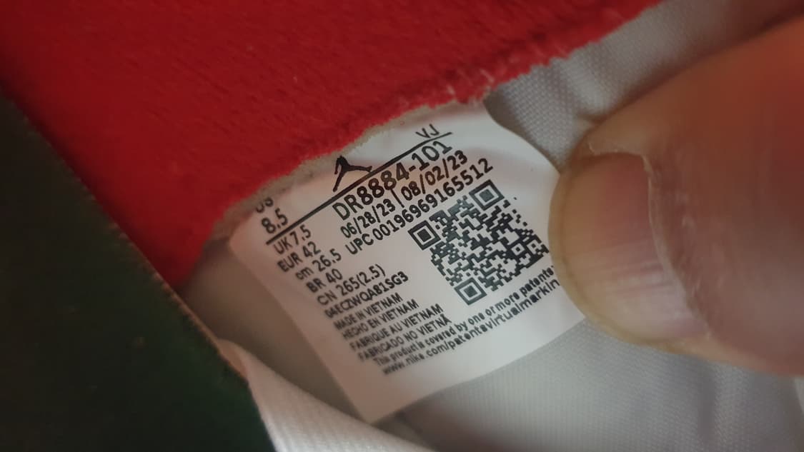 나이키 조던2 하이 화이트구찌 265 상품이미지8