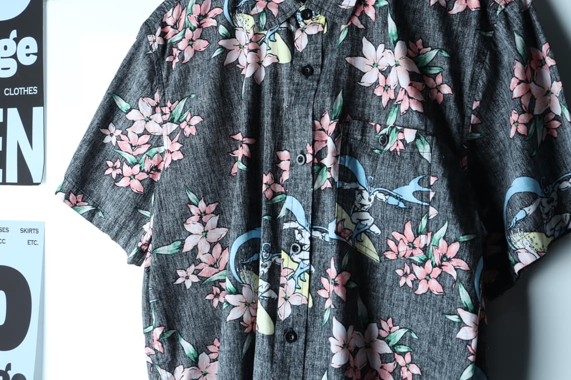 (L-XL) 브랜드빈티지 반팔셔츠 남방 USA 하와이안 패턴-H33088 상품이미지5