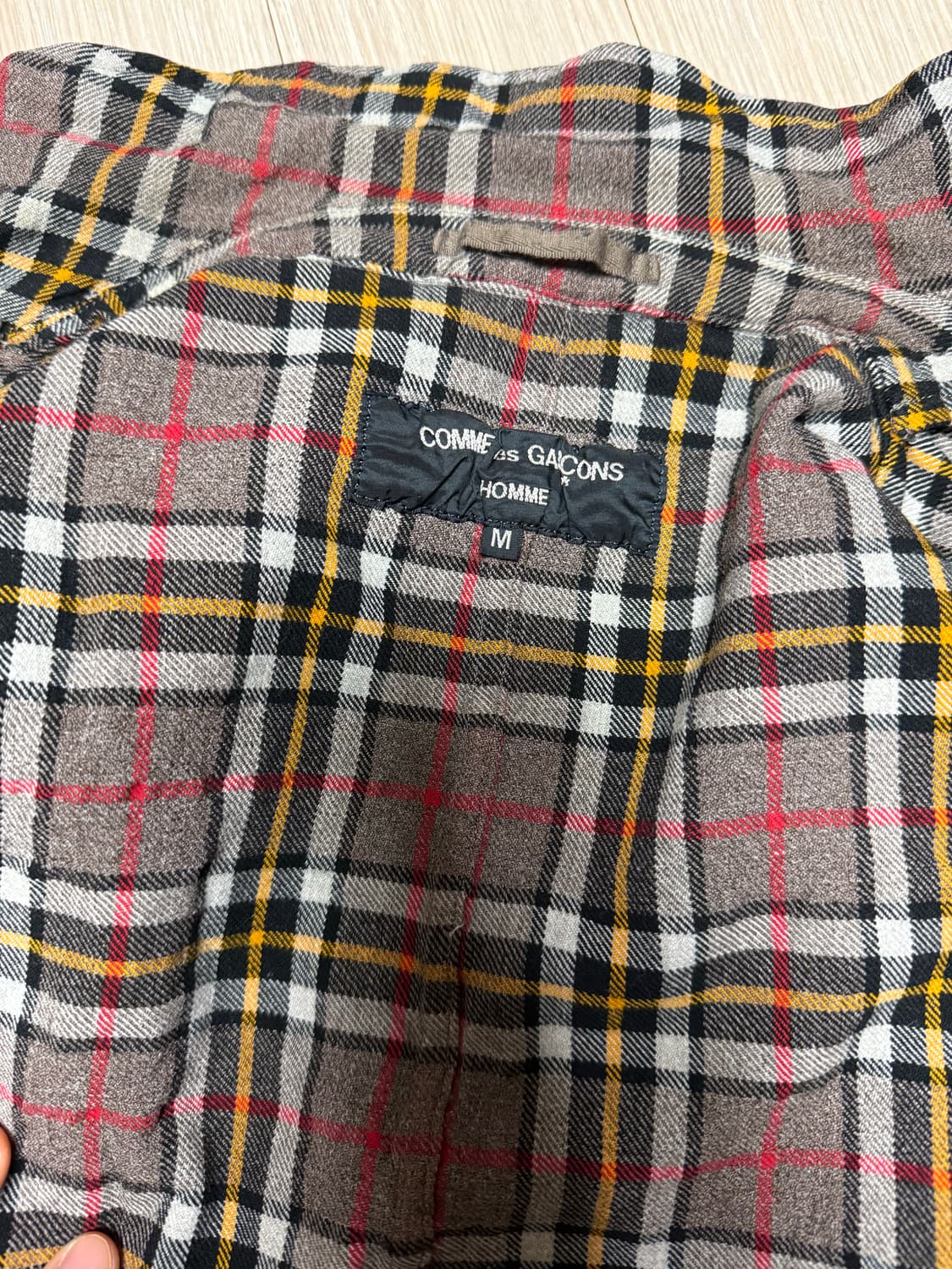 꼼데가르송 옴므 축융 자켓 상품이미지2