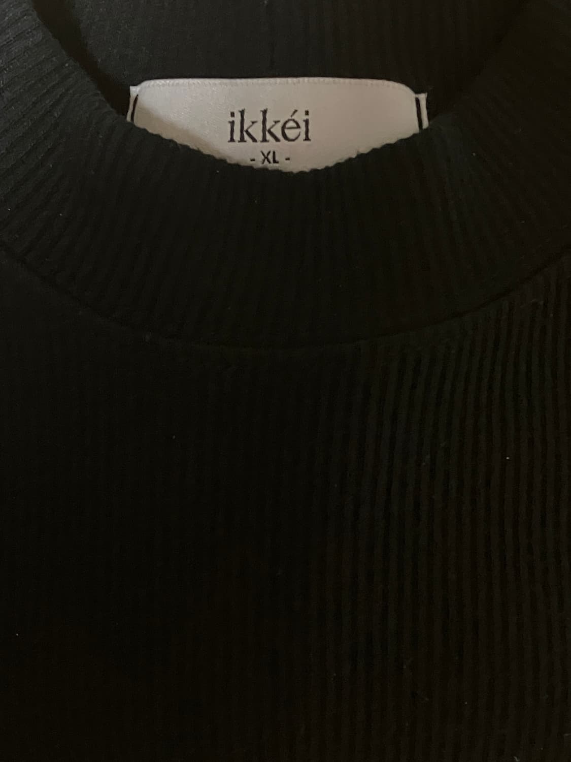 ikkei 머슬핏 하프넥 반팔 니트 상품이미지3
