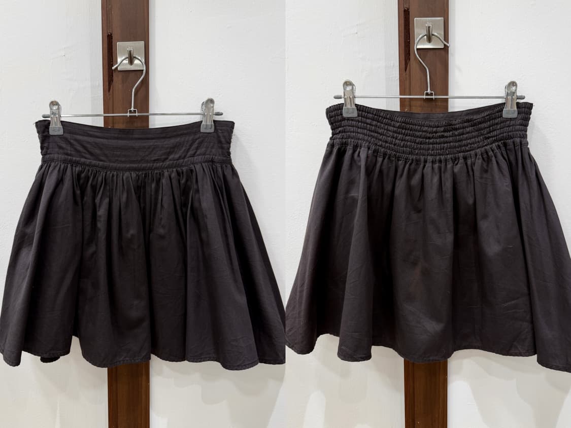Purple navy mini skirt 상품이미지5