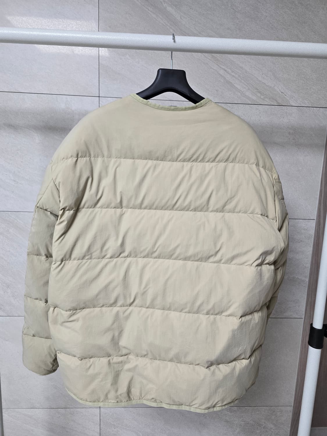 커버낫 깔깔이패딩 XL 베이지 상품이미지3