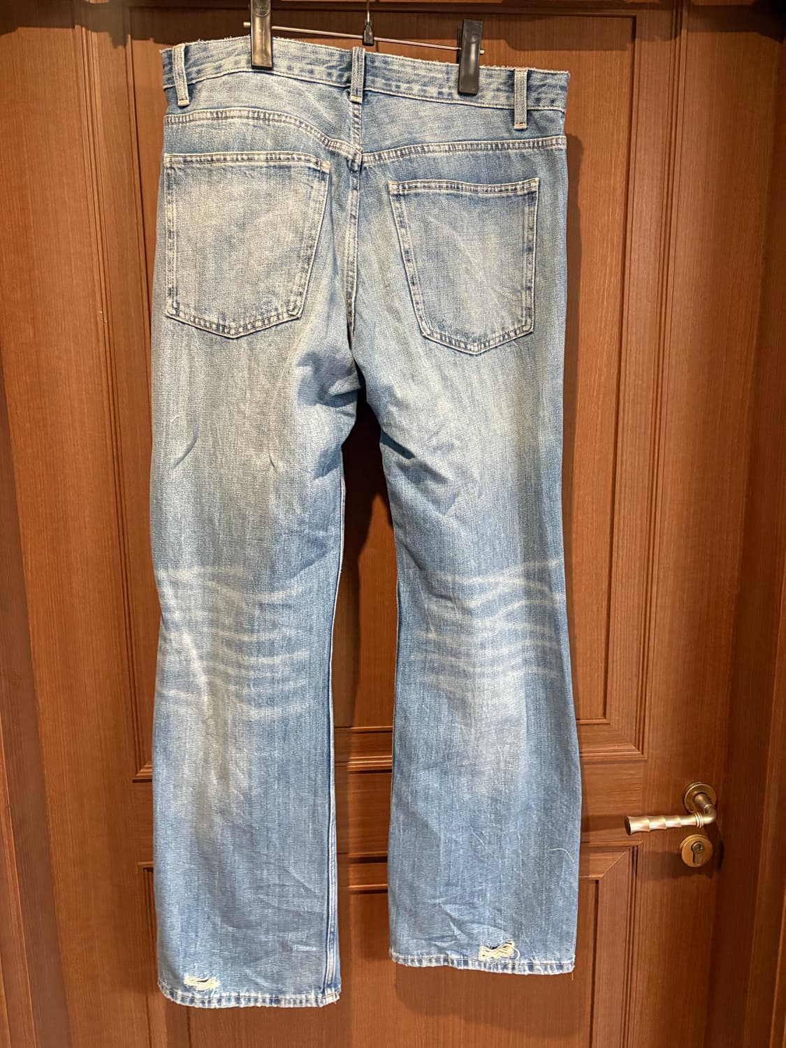 Zara TRF 로우라이즈 와이드 레그진 34size 상품이미지8