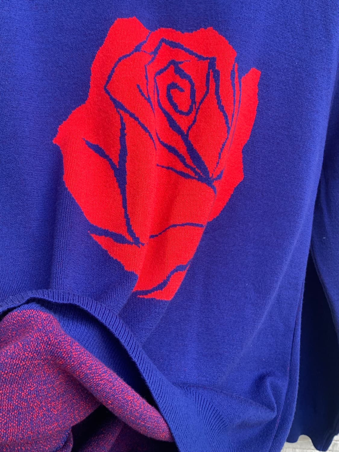 Christian DADA rose knit 상품이미지6