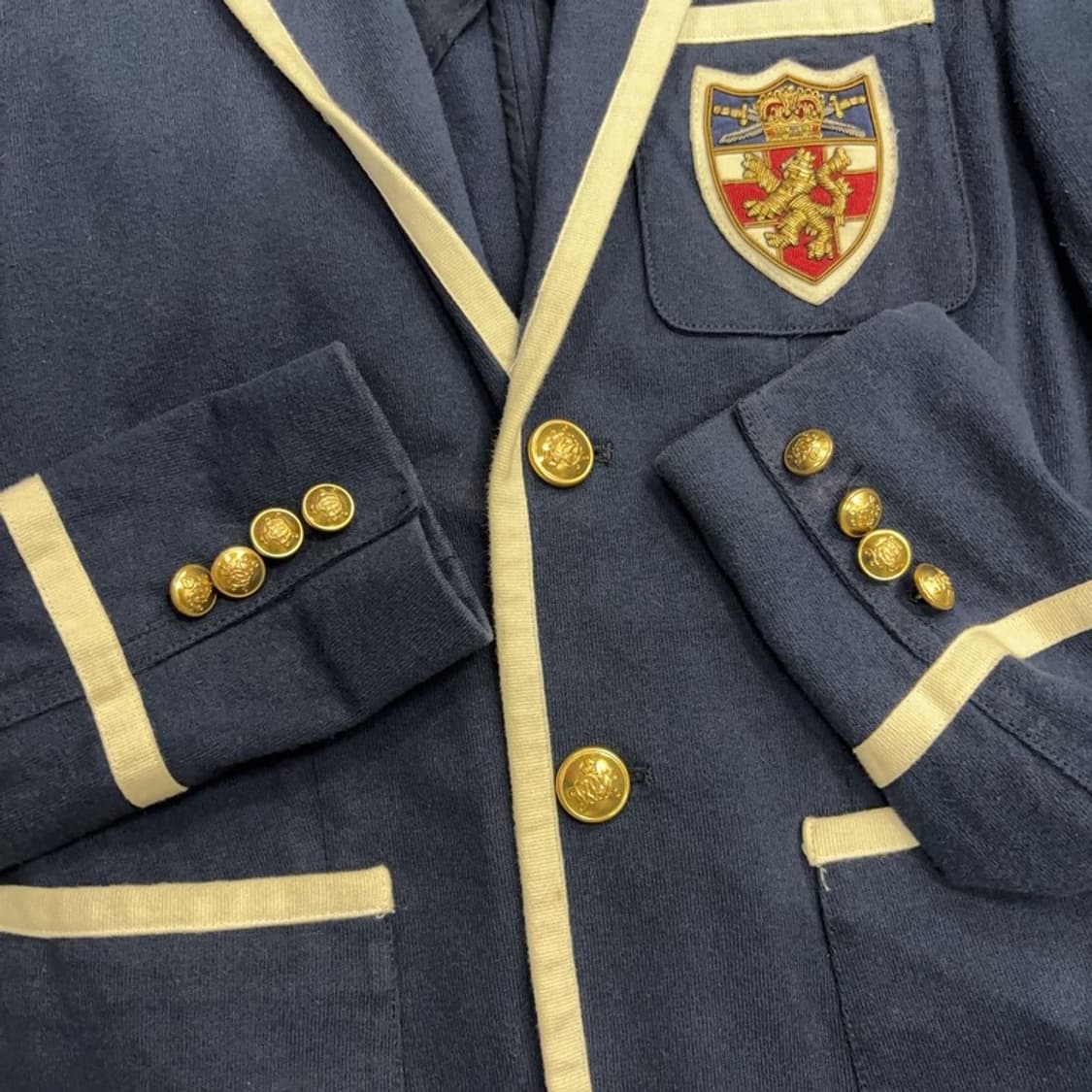 폴로 랄프로렌 금장 엠블럼 와펜 클래식 블레이저 2 P00054 상품이미지3