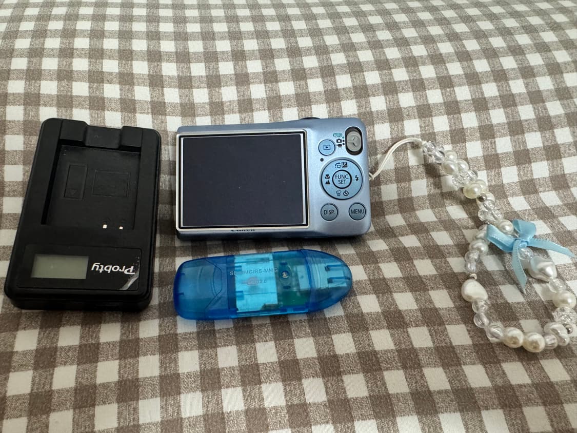 캐논 익서스 107 블루색상 판매 (작례🫶🏻) 상품이미지4