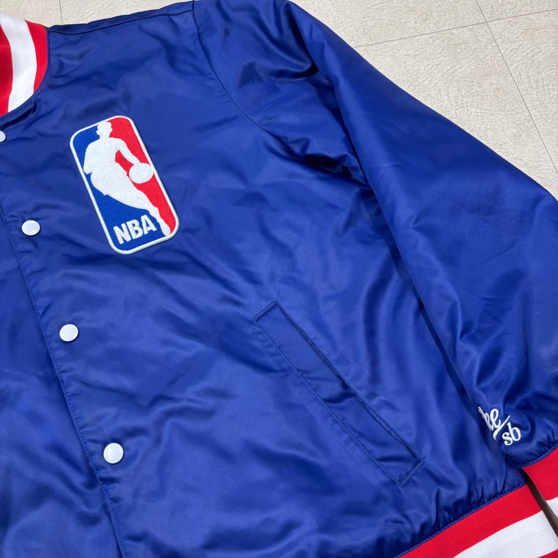 나이키sb nba 새틴 바시티 점퍼 상품이미지2