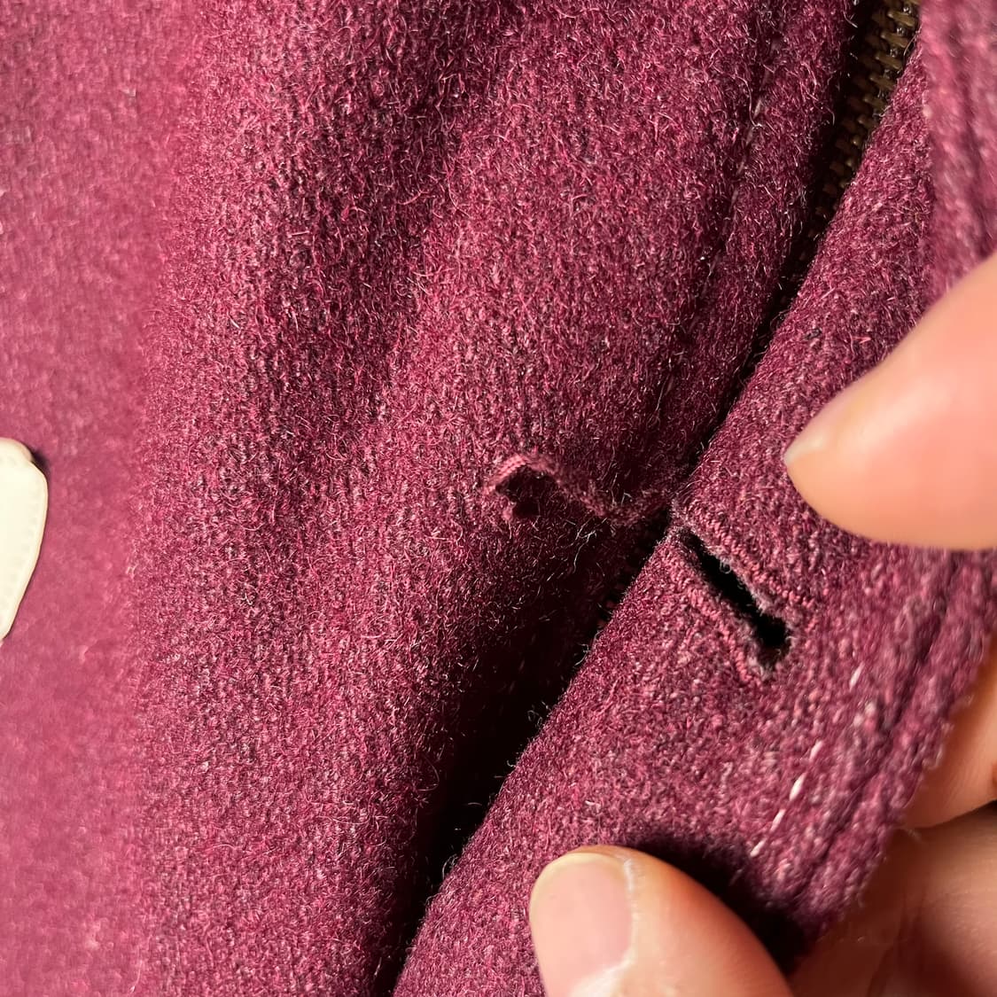 [Avirex] 아비렉스 H.D66 멜튼 울 바시티자켓 상품이미지7