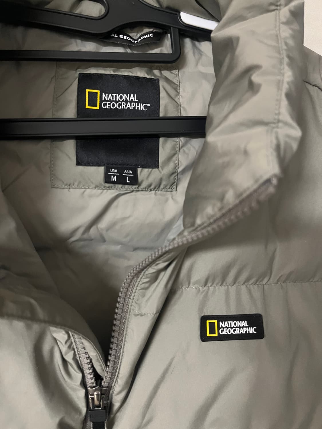 내셔널지오그래픽 패딩 베스트 조끼 리첸카키 [L] 상품이미지5