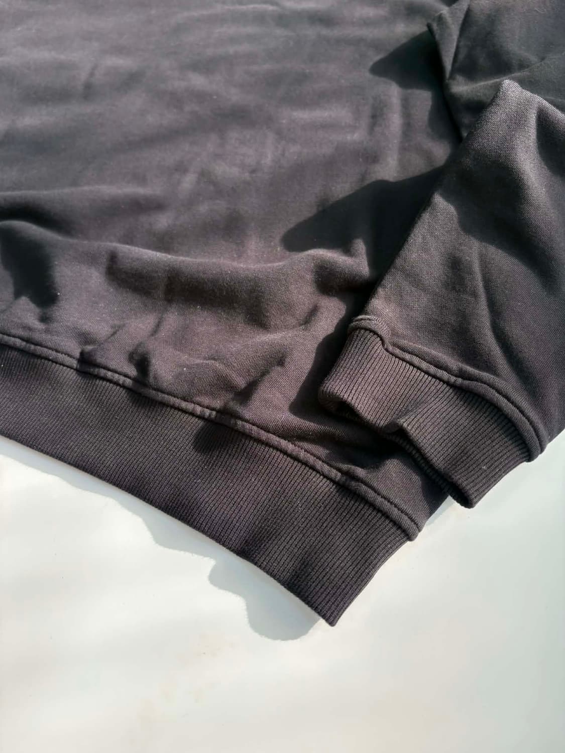 [L] 피엘라벤 바르닥 블랙 맨투맨 스웻셔츠 상품이미지6