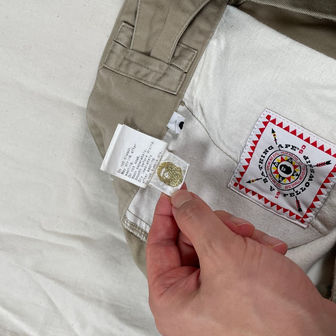 Bape 베이프 구르카 반바지 치노 팬츠 상품이미지6