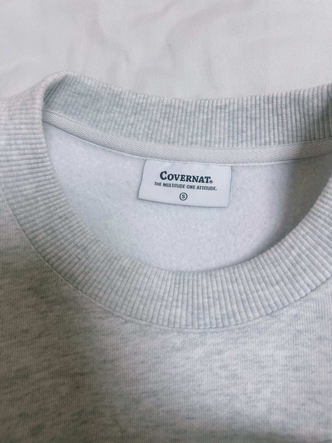 Covernat 기모 맨투맨 상품이미지4