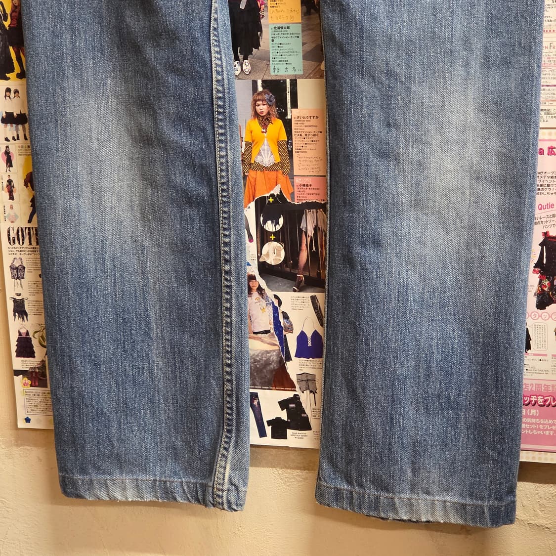 리바이스 523 연청 데님 팬츠 상품이미지4