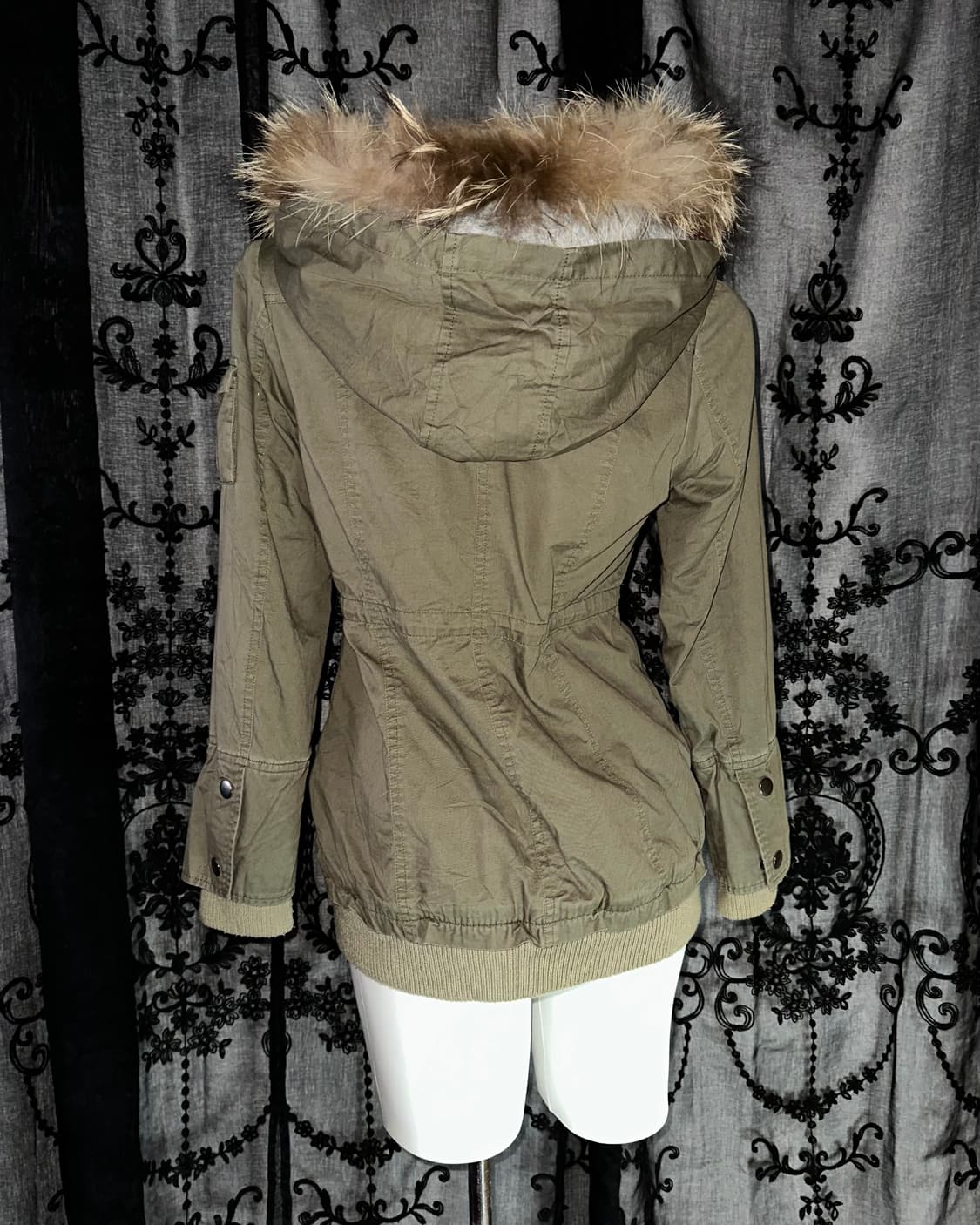 Khaki y2k jumper 상품이미지3