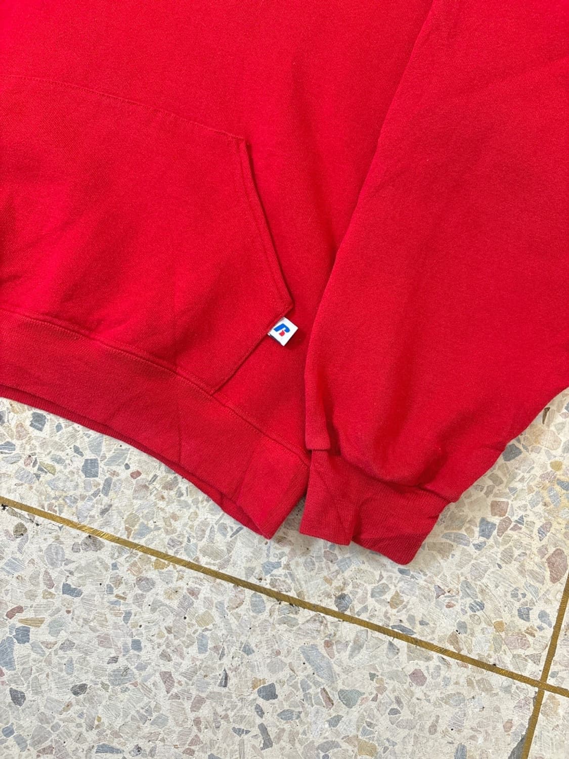 러셀 후드티 레드 상품이미지5