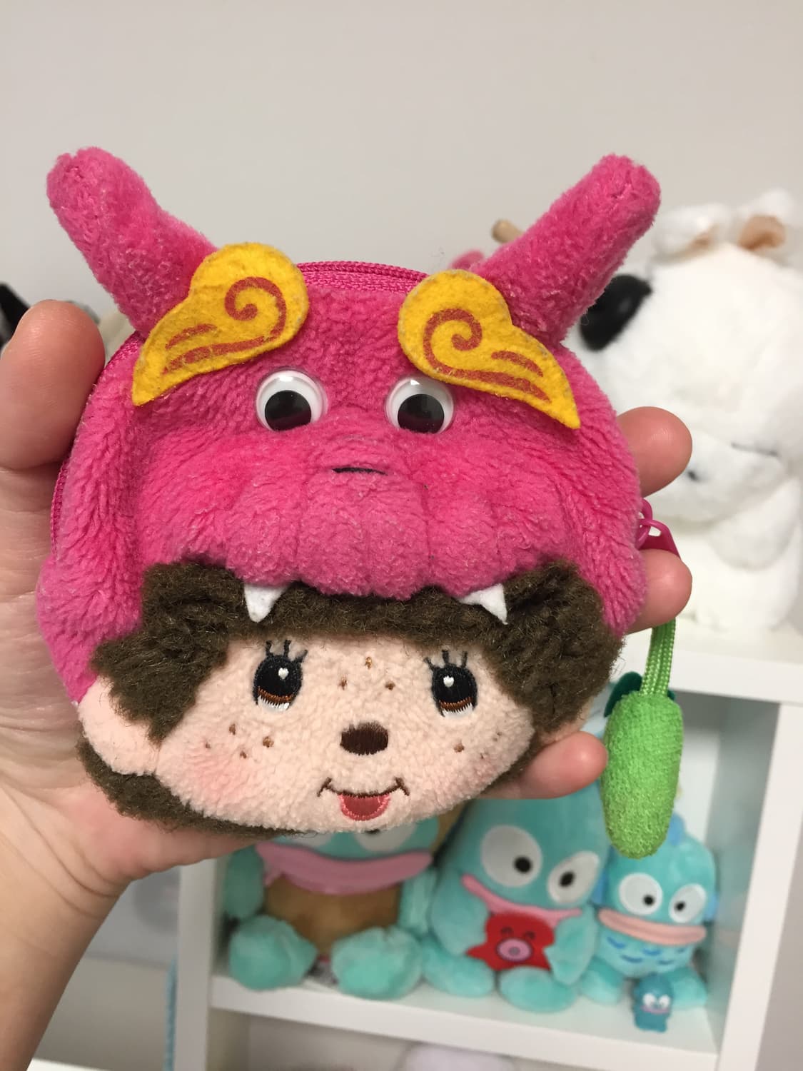 🌺 몬치치 오키나와 한정 미니 파우치 🐒 상품이미지4