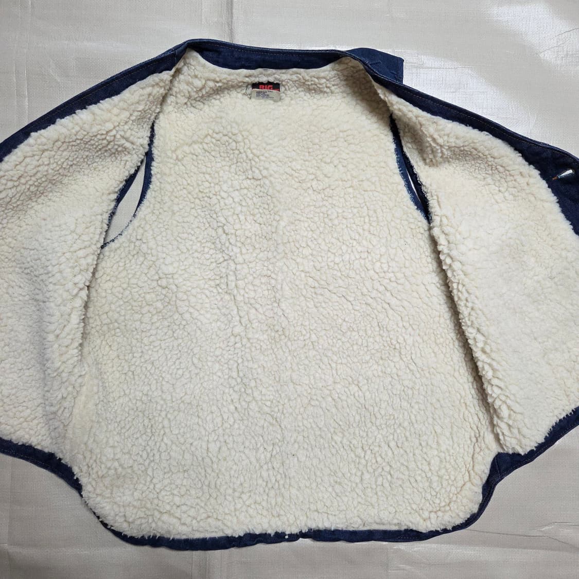 아메리칸 빈티지 쉐르파 데님 베스트 상품이미지5