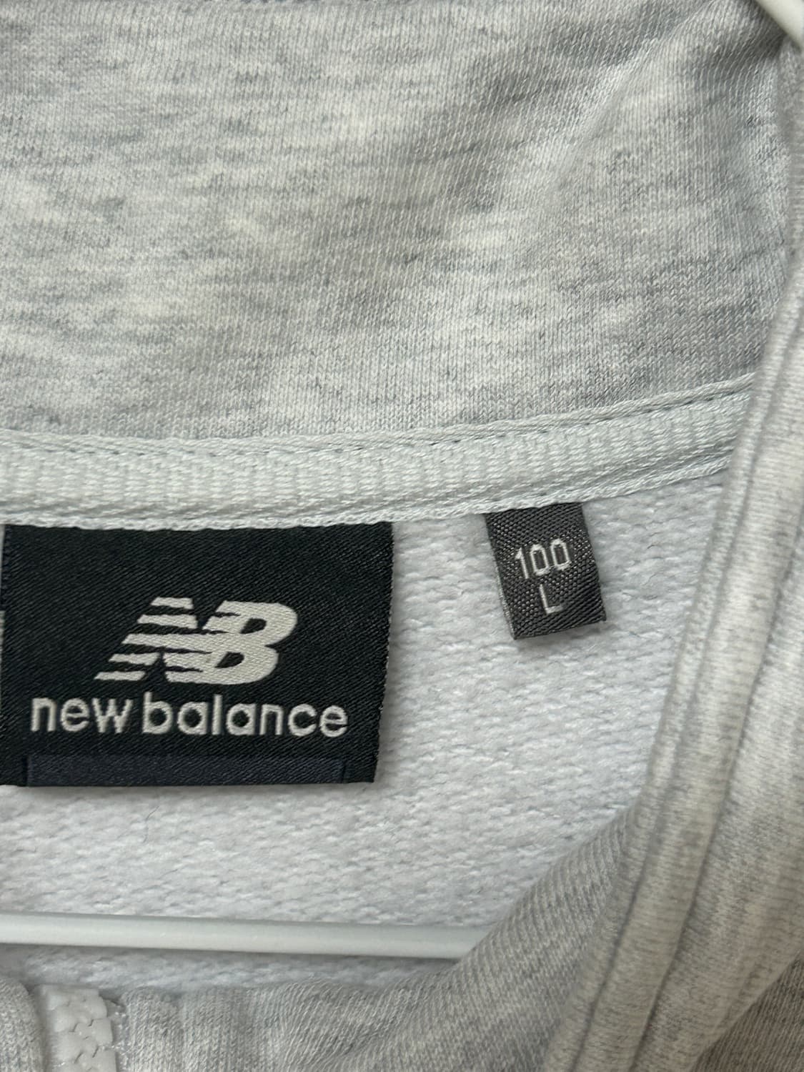뉴발란스 반집업 스웻셔츠 L 상품이미지4