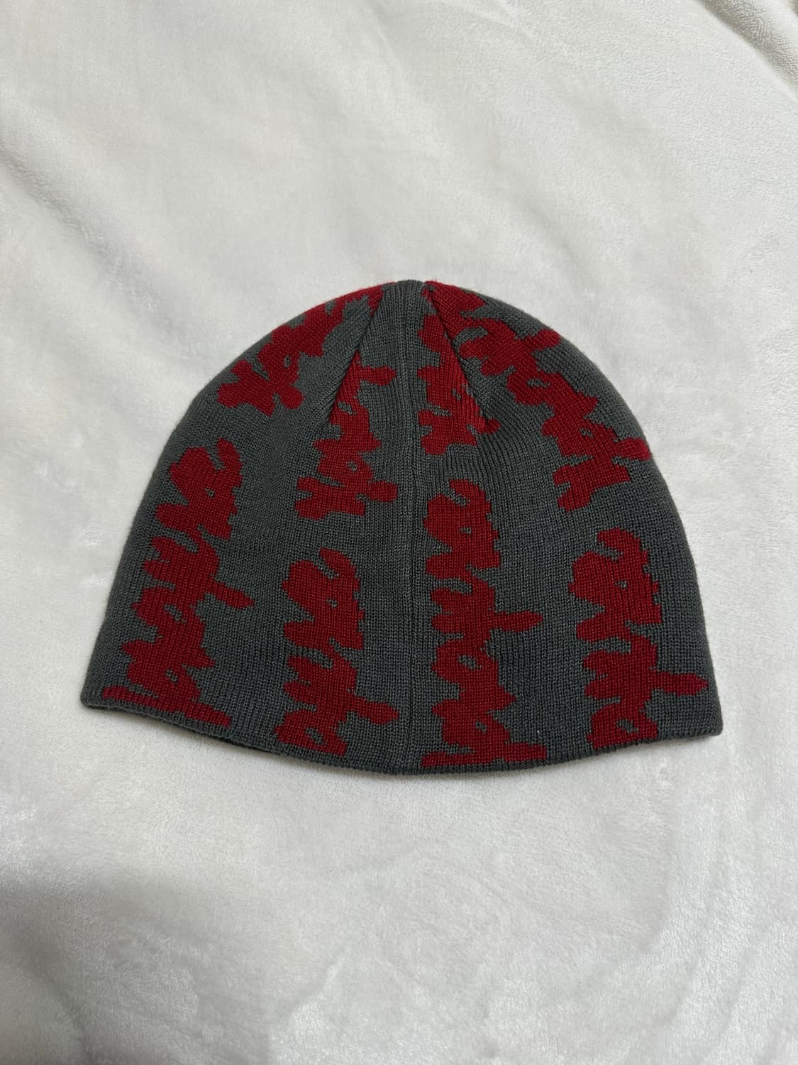 예스아이씨 비니 Doodled Jacquard Beanie Gun Met 상품이미지2