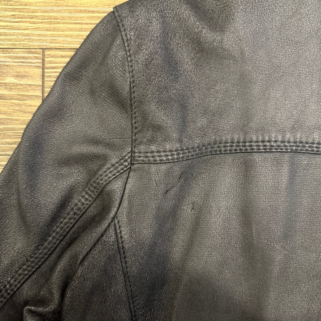 리바이스 차이나 가죽자켓 상품이미지5