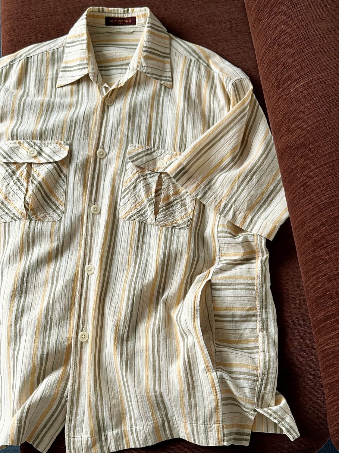 Natural fabric 2way H/S shirket 상품이미지1