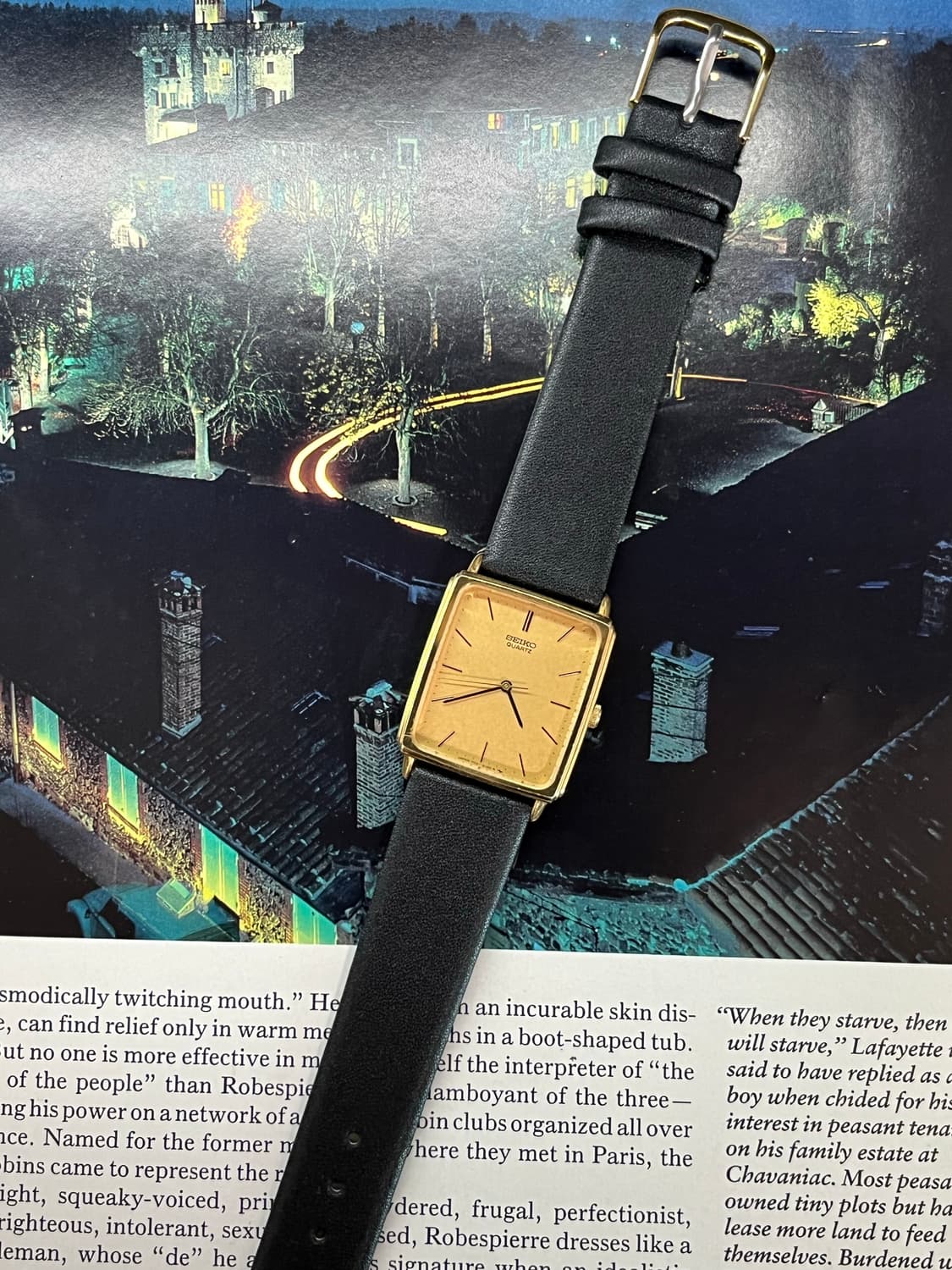 Vintage Seiko Quartz Tank Watch 상품이미지3