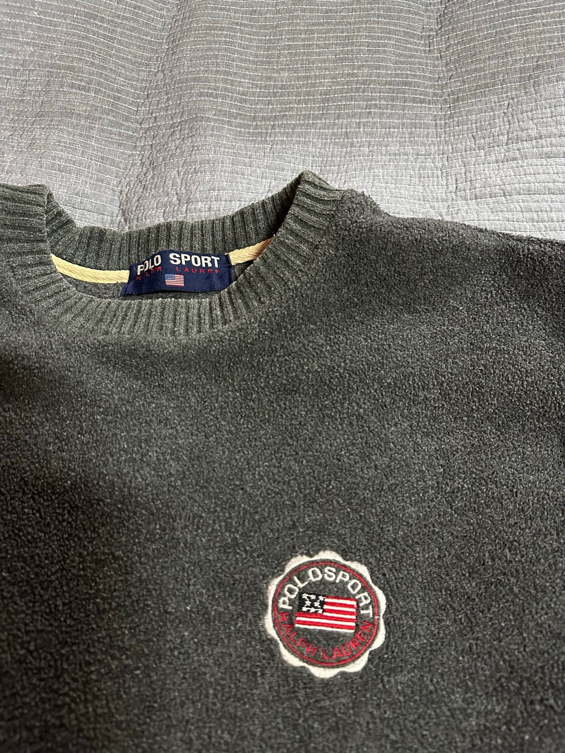 폴로 플리스 맨투맨 니트 상품이미지3