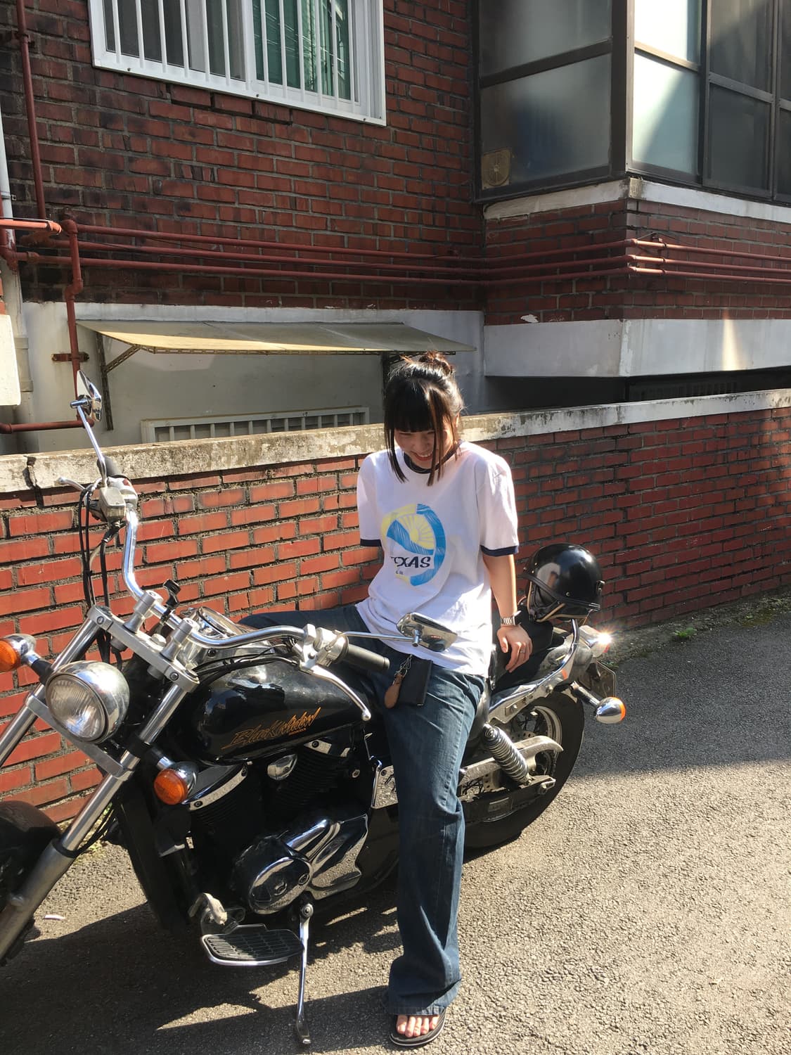 포트 앤 컴퍼니 빈티지 반팔 티셔츠 상품이미지2