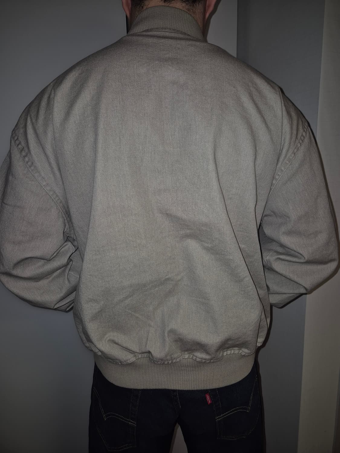 스포티에이드 마켓템 입질 베이지 봄버 자켓 상품이미지3