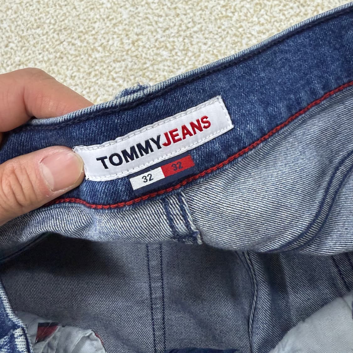 [32] 타미진스 스탠다드 핏 데님팬츠 1226T1 상품이미지4