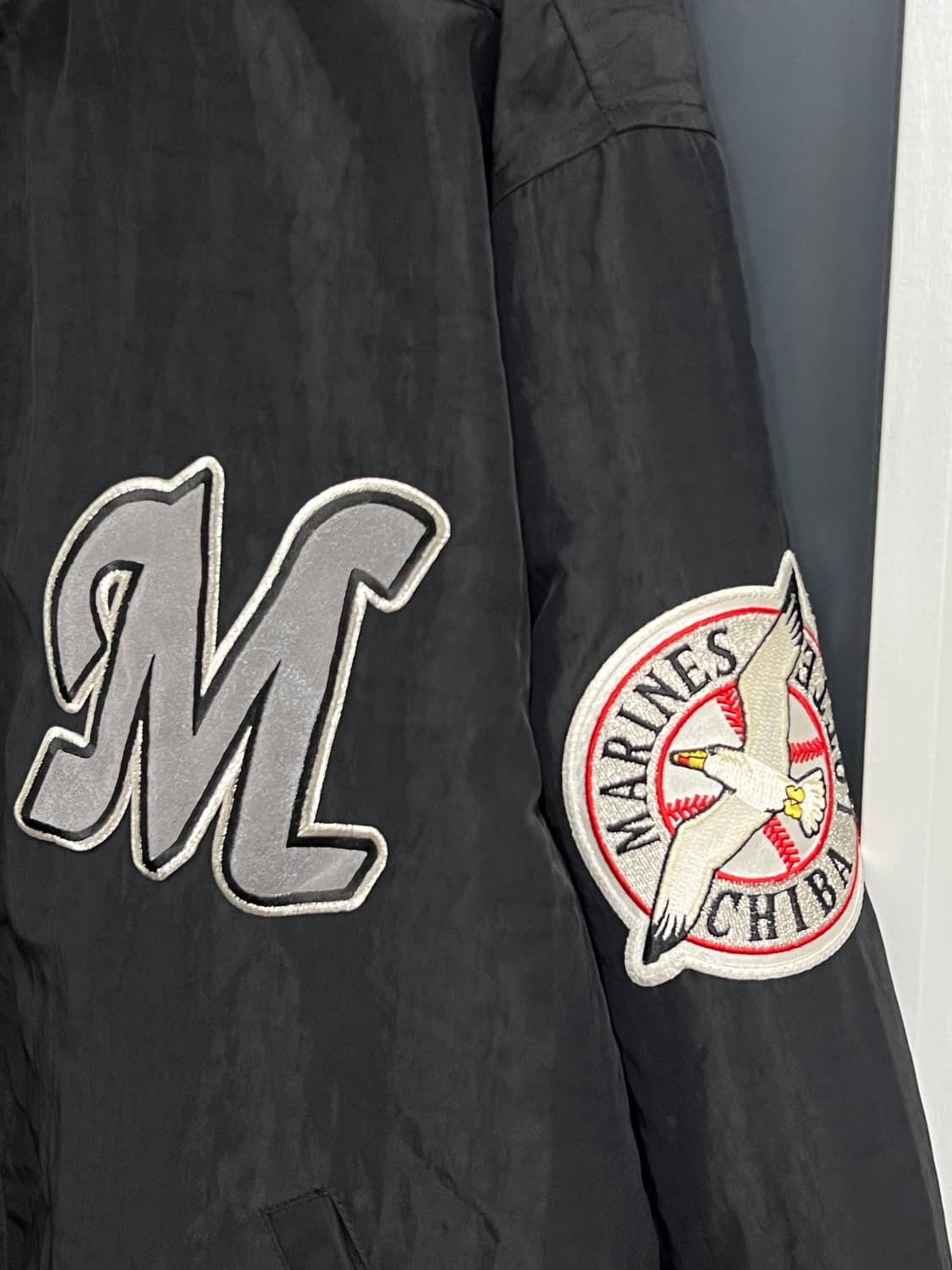 Japanese Vintag일본 빈티지 지바 롯데 마린스 스타디움 바시티 상품이미지3