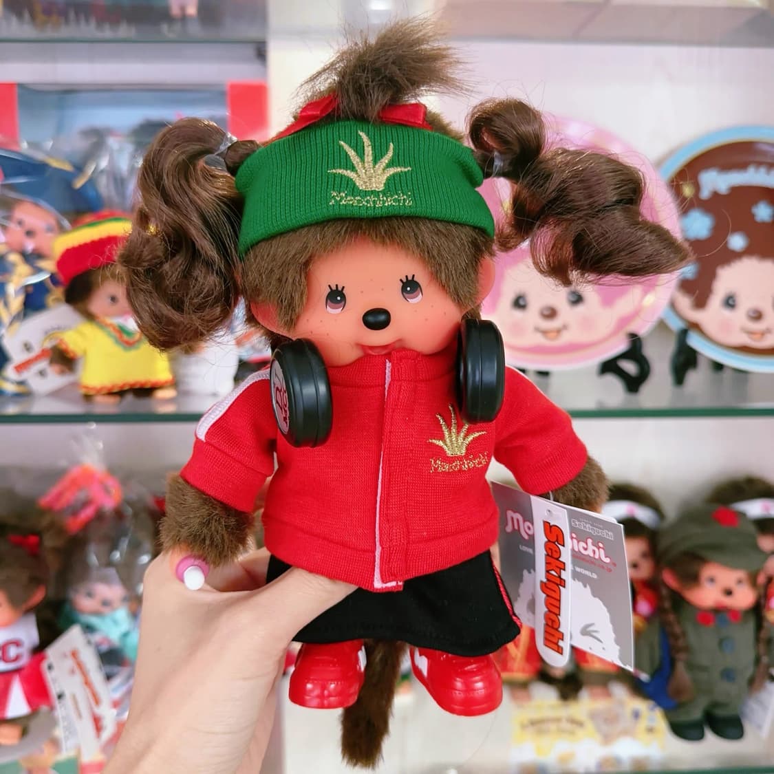 몬치치 DJ 양갈래 포니테일 여아 인형S 상품이미지1