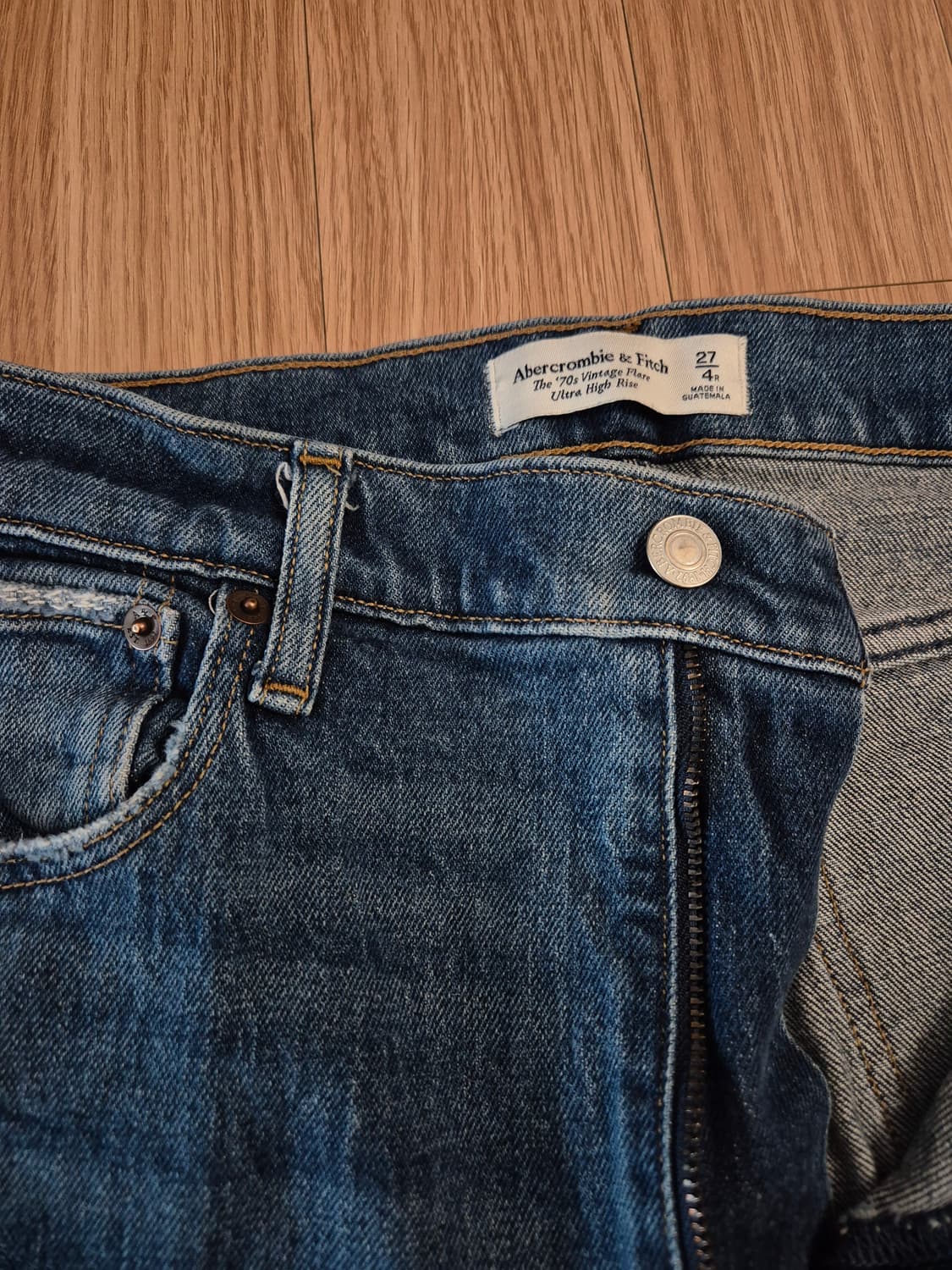 아베크롬비 부츠컷 청바지 27 상품이미지2