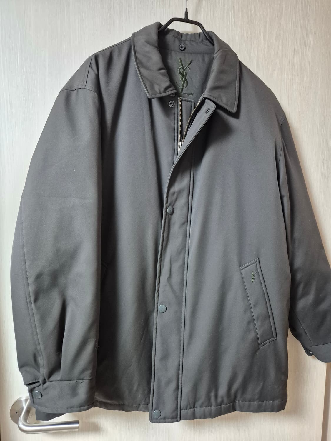 (정품) 입생로랑  구스 점퍼  봄버 자켓 구스다운점퍼 100 생로랑 상품이미지1