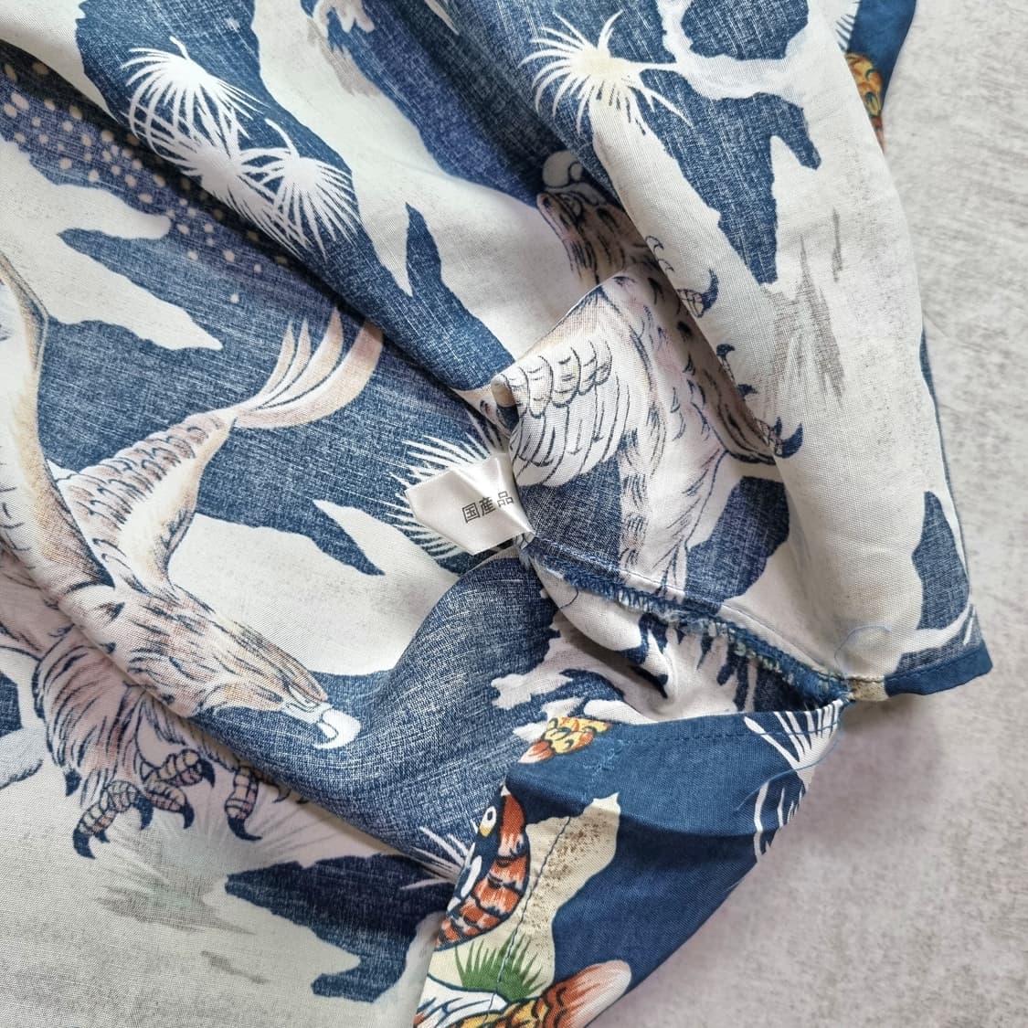 80s Paradise Found Hawaiian Shirt L sz 상품이미지5