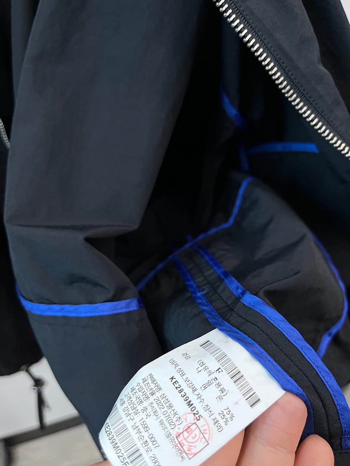 여) 구호 나일론 블루종자켓  상품이미지6