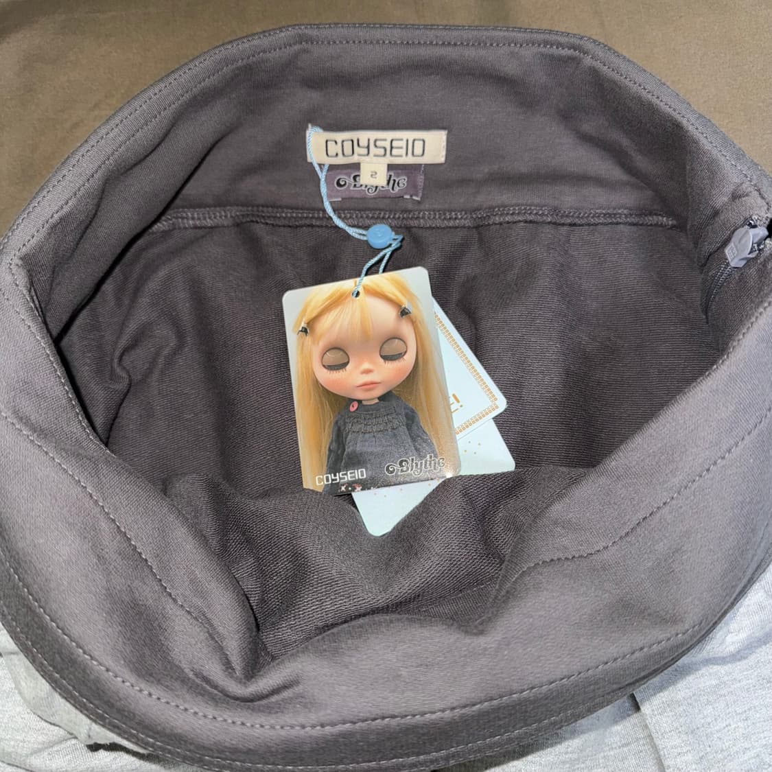 코이세이오 브라이스 스커트 2사이즈 멜란지 그레이 상품이미지2