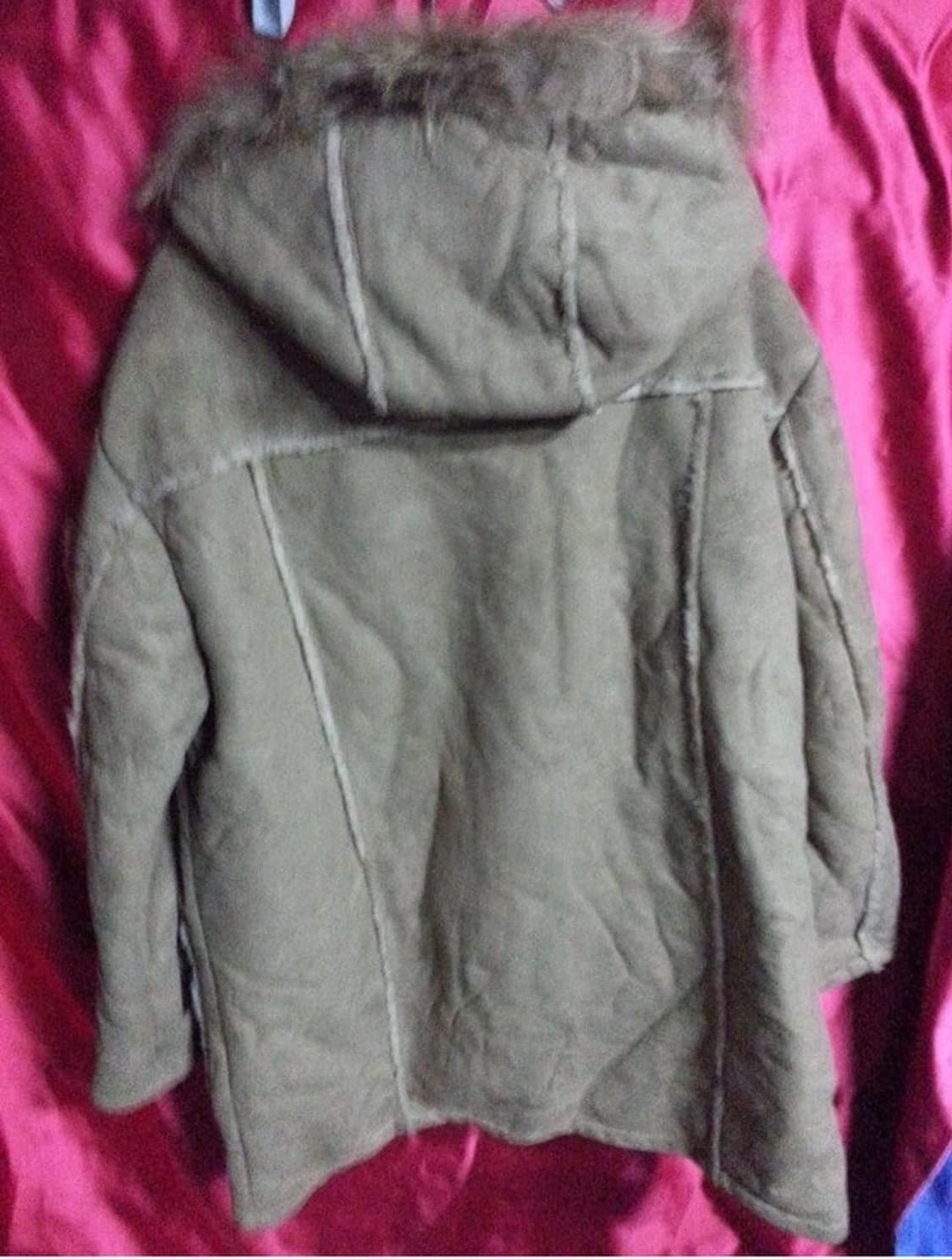 COMME CA MAN 너구리털 후드 무스탕 105 상품이미지2