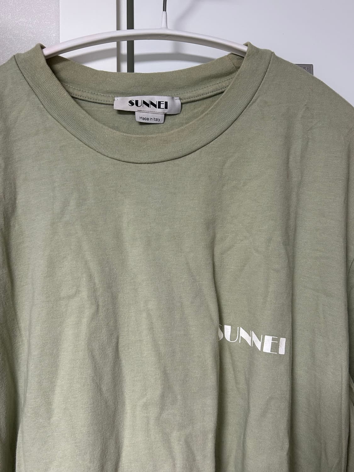 SUNNEI 써네이 로고 긴팔 티셔츠(L) 상품이미지2