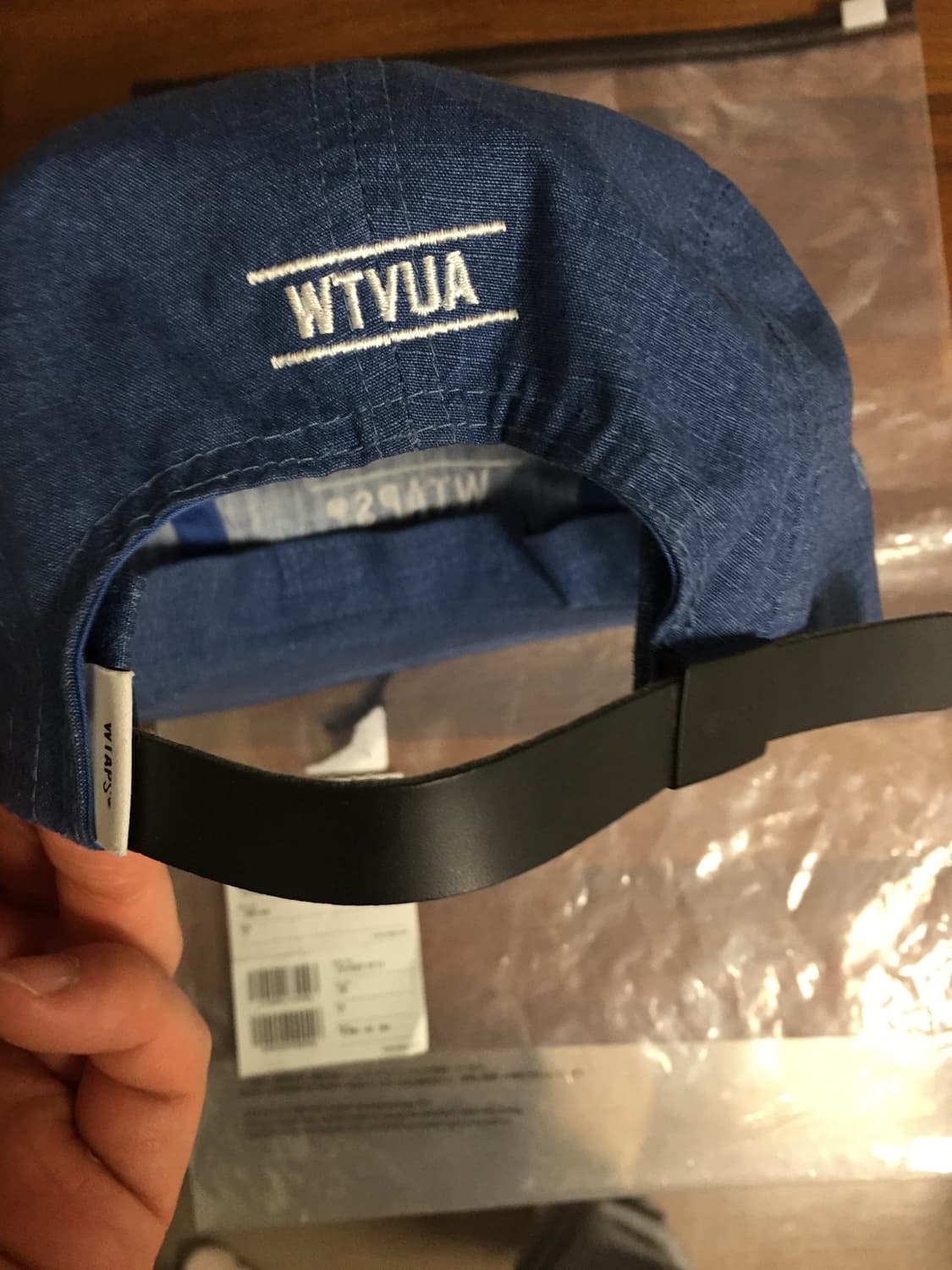 wtaps 더블탭스 립스탑캡 인디고 상품이미지3