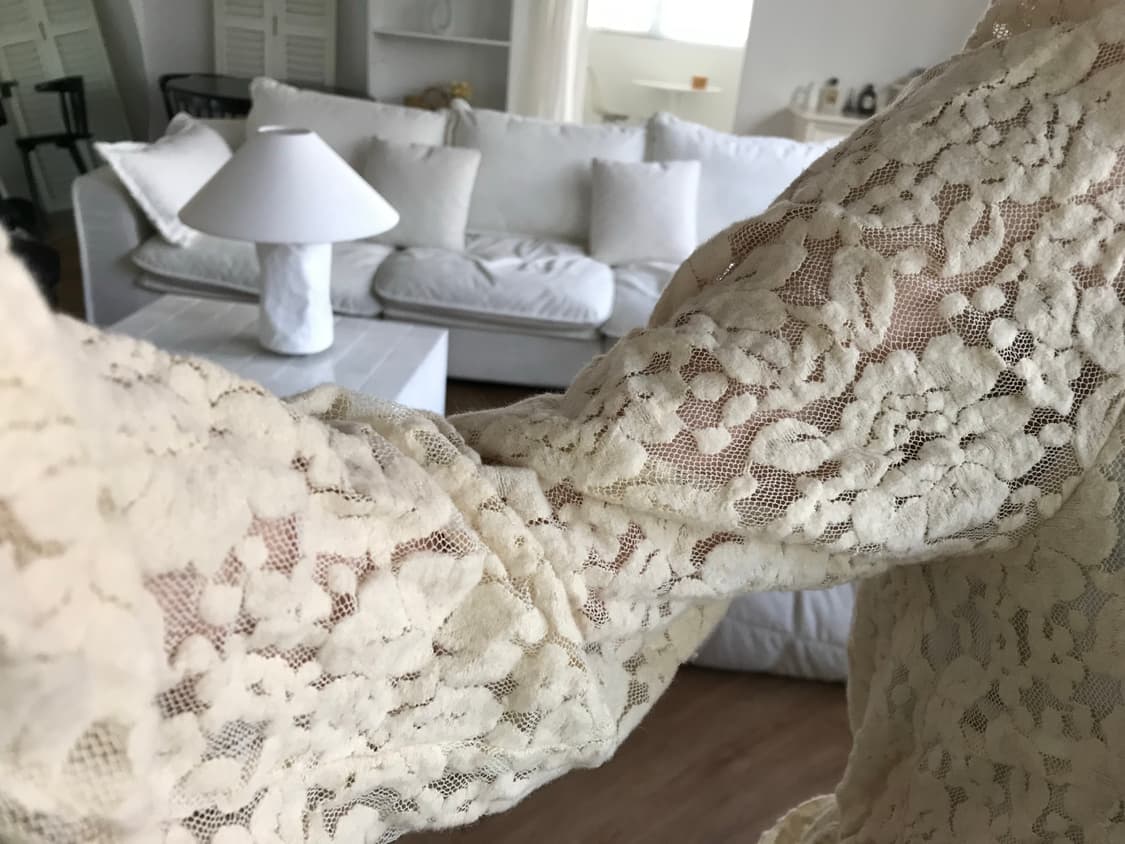 vintage lace blouse 상품이미지7