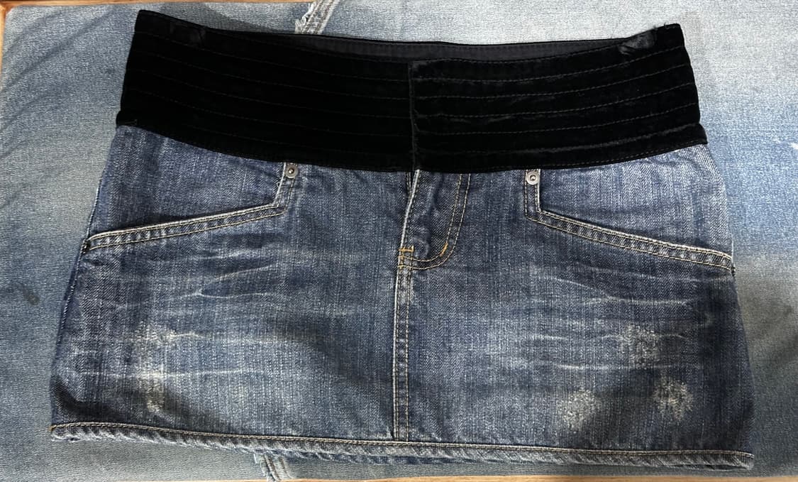 Lip service- 미니 데님 스커트 상품이미지1