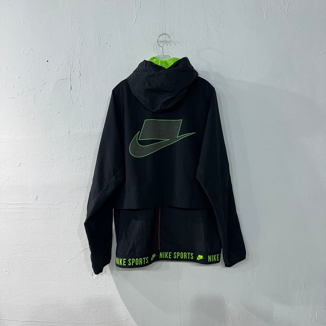 나이키 빅로고 나일론 바람막이 XL 상품이미지2