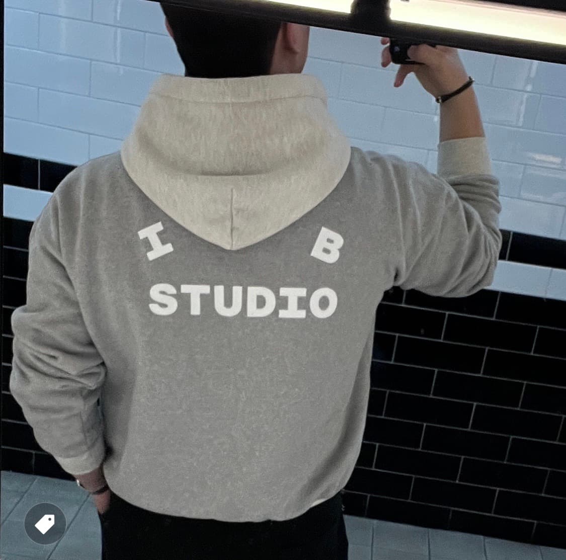 [새상품] 아이앱 스튜디오 후드 듀얼 그레이 상품이미지8